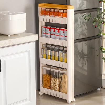 R^9cm10公分厘米宽窄架窄柜极窄超窄置物架缝隙窄缝柜夹缝柜收纳