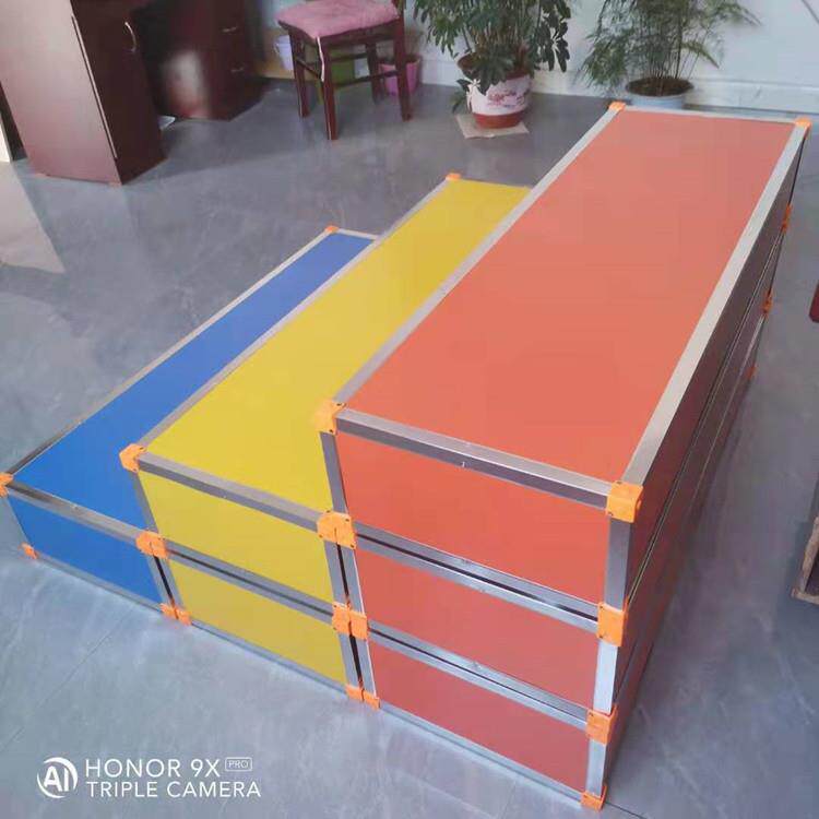 六面体多用途音乐条凳合唱台组合凳领奖台颁奖台合影台搭建凳