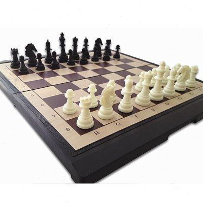 奇点悠享大磁石国际象棋折叠式棋盘培训教学磁性便携式旅行西洋棋