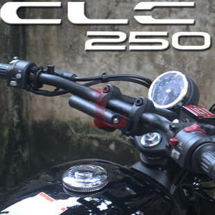 适用春风250CLC 450CLC改装龙头扩展杆车把多功能手机导航杆支架