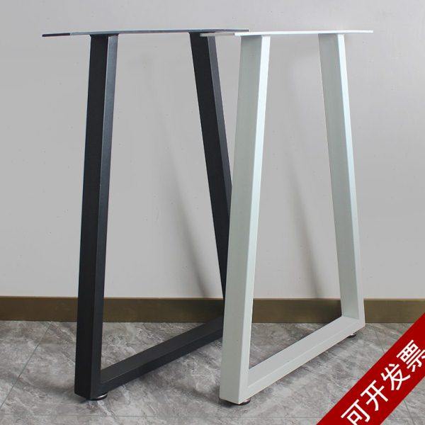 加厚铁艺桌腿支架脚架可定制烤漆金属支撑架桌子腿餐桌书桌腿桌角