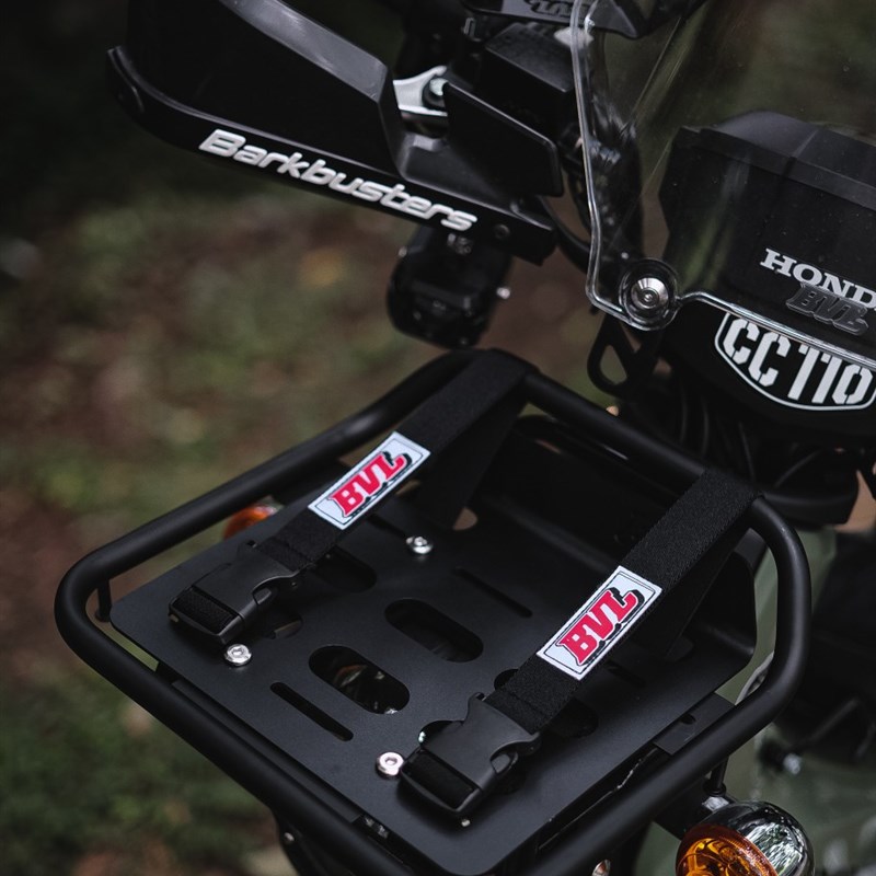 适用于本田幼兽CC110改装圆管前货架 前铝合金置物架 BVL改装