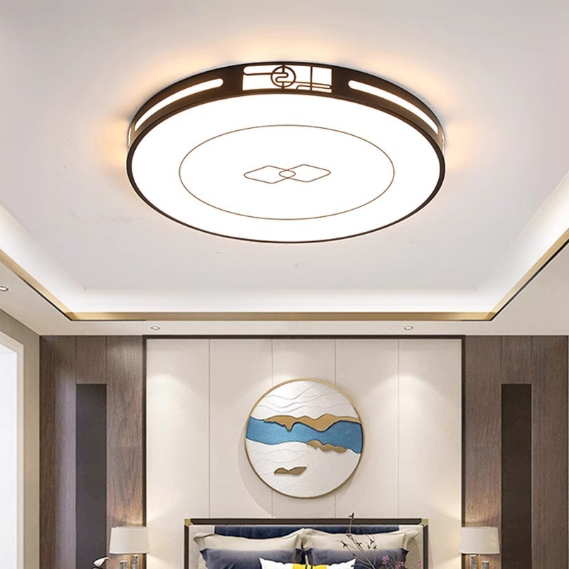 客厅大灯吸顶灯饰轻奢家用大厅主卧室吊灯具现代简约大气2025新款