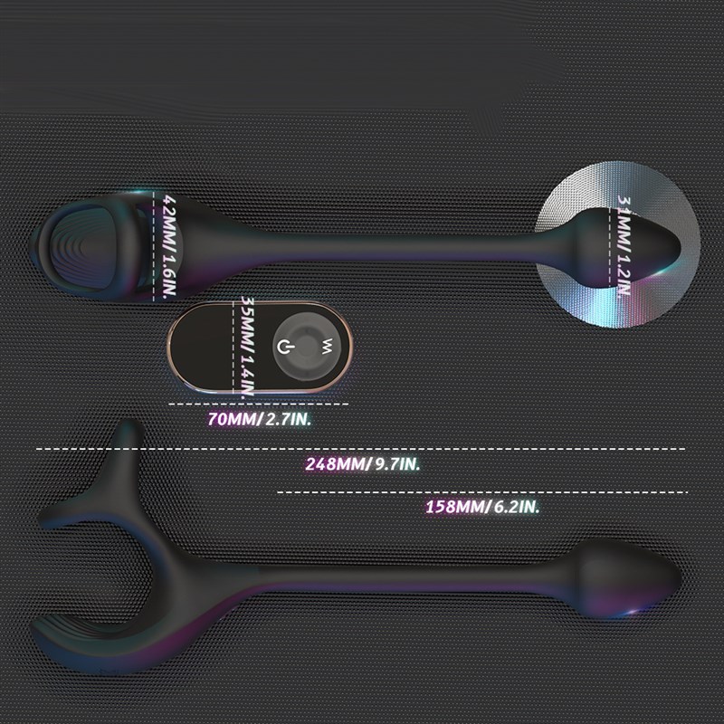 女男双点遥控前后锁震骨盆修复仪振动按摩器防水户外静音充电热卖