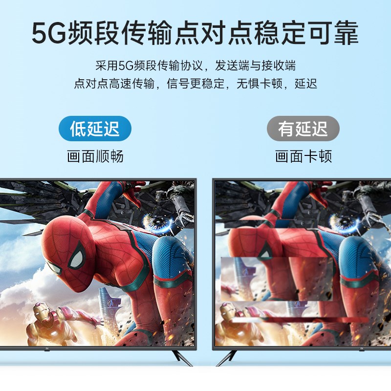 HDMI无线传输器投屏同屏器图传4K笔记本电脑连电视显示屏投影仪