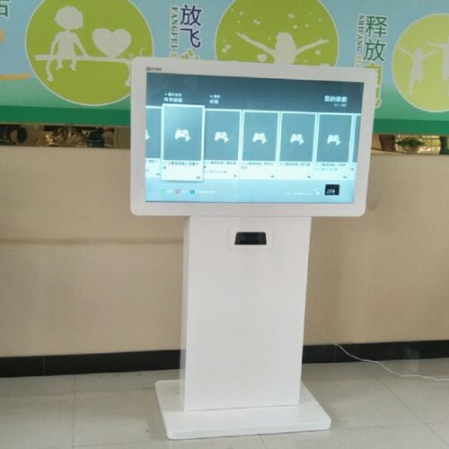43寸智能击打体感互动宣泄系统 减压室心理健康自助仪 心理测评系