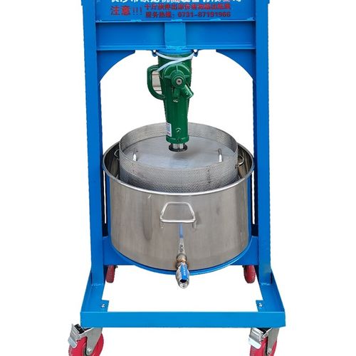 欧龙不锈钢酒糟压榨机大型商用压酒糟机手动挤水器石榴葡萄榨汁机