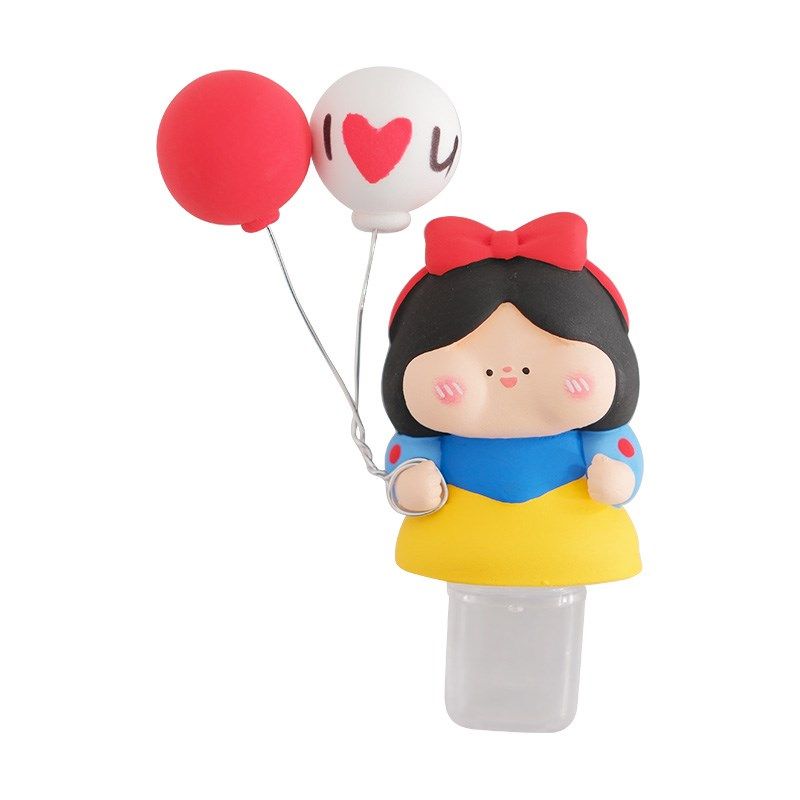 在逃公主汽车内显示屏饰品摆件可爱中控台平面内车载装饰公仔摆件