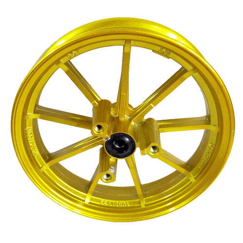 rpm电摩改装前轮毂10寸12寸九爪摩托车适用小龟王战速鬼火车精品