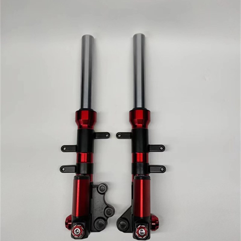 电动车配件新国标改装液压减震碟刹奶瓶避震器前叉雅迪爱玛F6油压