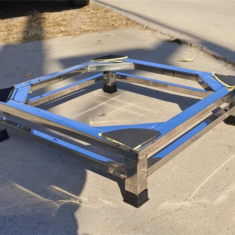 不锈钢洗衣机底座架增高防震滚筒波轮专用脚架全自动通用型支架子