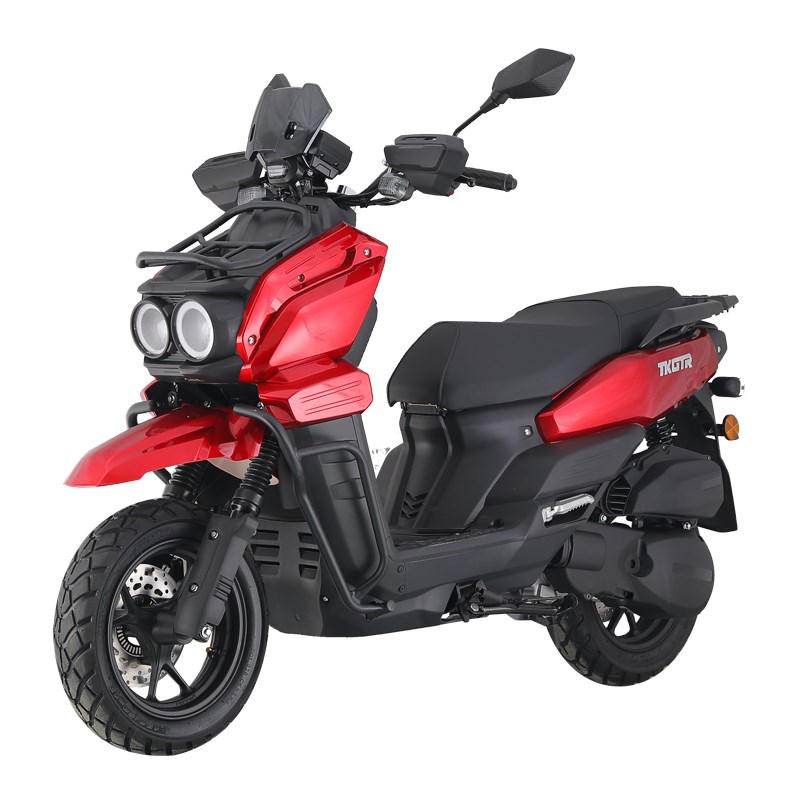 新款坦克150cc国四电喷踏板车新国标摩托车燃油助力车整车可上牌