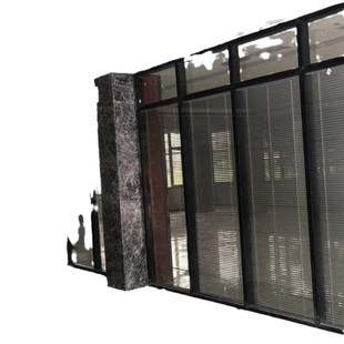 加工定制办公室玻璃隔断墙双玻钢化玻璃铝合金屏风隔断创业园写字