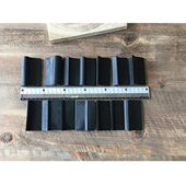 车床木雕精打磨 砂纸垫抛光垫 橡胶打磨块14件套 砂纸架木工工具