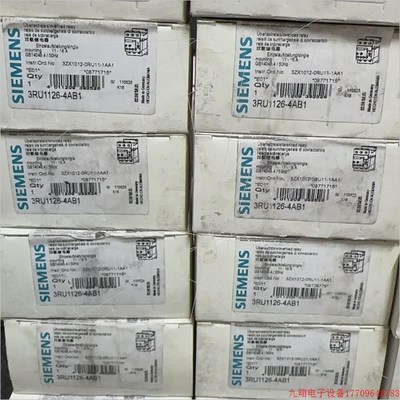 拍前询价:(议价)继电器 3RU1126-4AB1 3RU1116-1F
