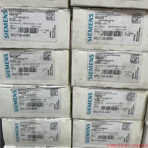 拍前询价:(议价)继电器 3RU1126-4AB1 3RU1116-1F
