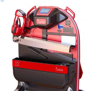 ErgoPack自动穿带机745X 实现穿带束紧摩擦熔接裁退带步骤