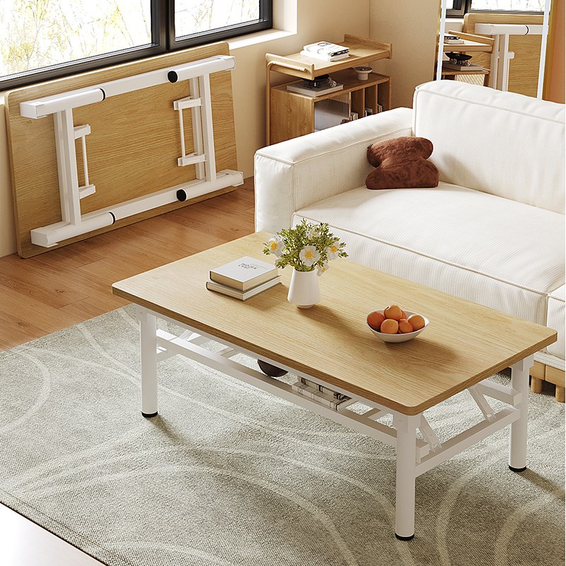 矮桌折叠桌家用长方形餐桌宿舍饭桌户外出租屋小地桌简易摆摊桌子