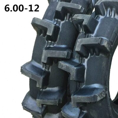6.00-12农用手扶拖拉机前驱动人字水田高花轮胎600-12轮胎