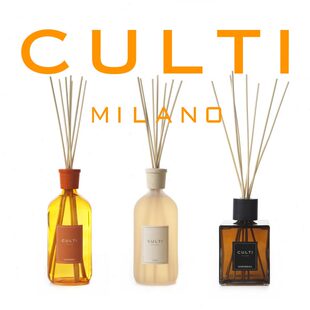 CULTI意大利藤条无火香薰室内助眠家用扩香哲学家地中海柑橘香氛