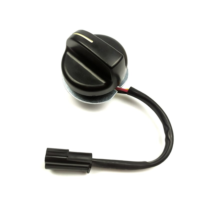 神刚挖机配件神钢140/200/210/250一8超八杠6E油门旋钮档位开关75