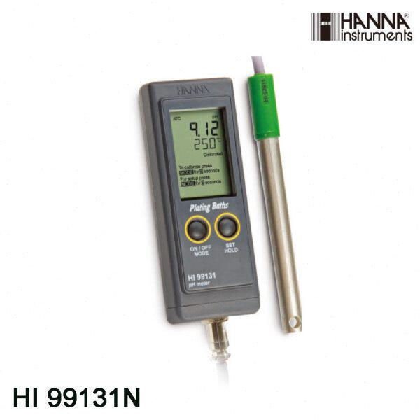 意大利哈纳 HI99131 便携式pH测定仪 电镀pH仪 污水pH测量仪