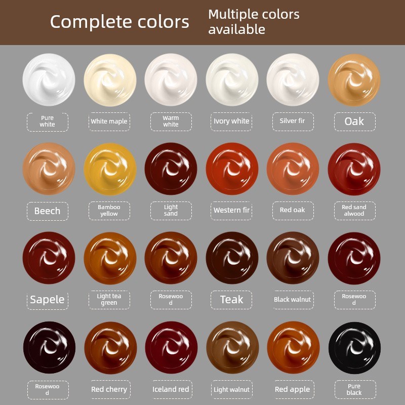 木制家具修补油漆膏钉孔木地板修补坑损坏修补神器蜡笔补色胶地板