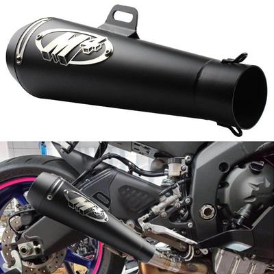 摩托改装排气管TMAX500/530黄龙300/600大排量改装M4排气管全黑色
