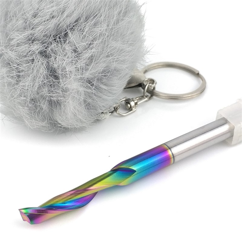 HESSEN铝用单刃仿形铣刀切割铝合金门窗边框型材幕墙开槽锁孔刀