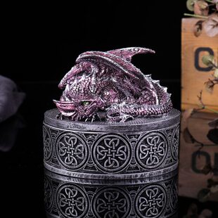 公主摆件戒指盒礼品欧式创意个性复古戒指盒收纳龙首饰盒高档饰品