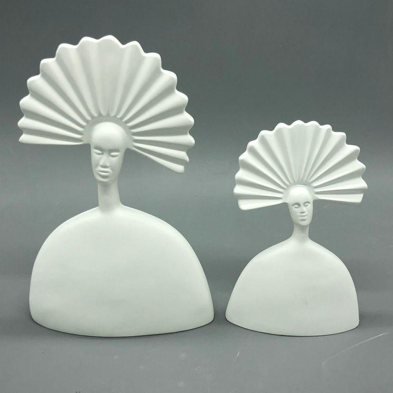 家居客厅抽象女摆件 树脂工艺品人物装饰品Q 个性新奇特装饰品