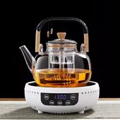 茶茶茶炉总烧水咖啡堂显示煮电小型蒸泡茶电陶炉茶迷你定时保温