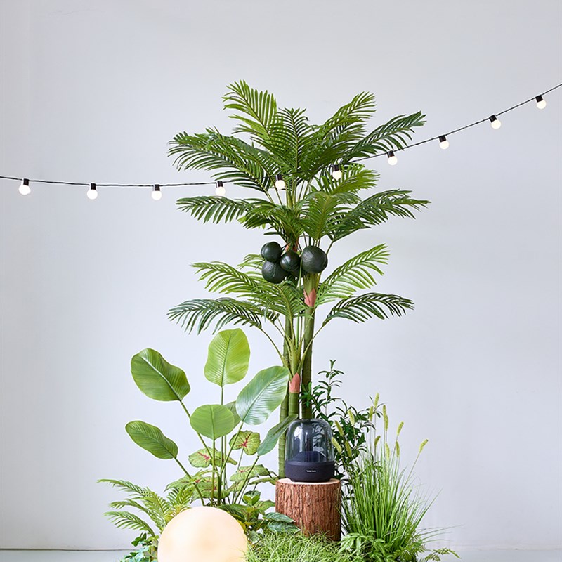 大型椰子树人造树室外室内景观植物园林绿化高端彷生假绿V色植物