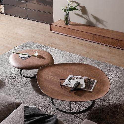 轻奢北欧胡桃木色茶几简约现代设计师异形大小圆形创意客厅组合,鲜花速递/花卉仿真/绿植园艺,割草机/草坪机,淘宝优惠券,粉丝福利购,淘宝优惠卷