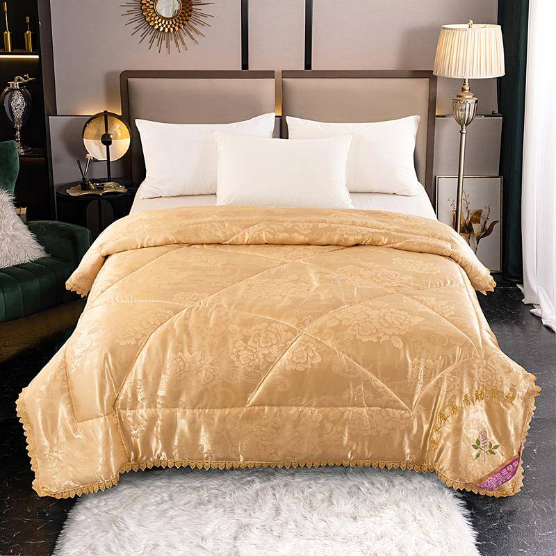 花香被提花冬被薰衣草绣花冬被被芯四季被春秋被夏被