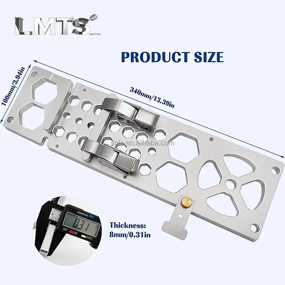 260mm340mm90度木工尺电圆锯滑轨开板辅助导轨限位器木工工具