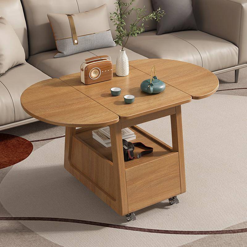 多功能茶几折叠沙发边几现代简约移动茶几边柜小户型客厅茶台桌子