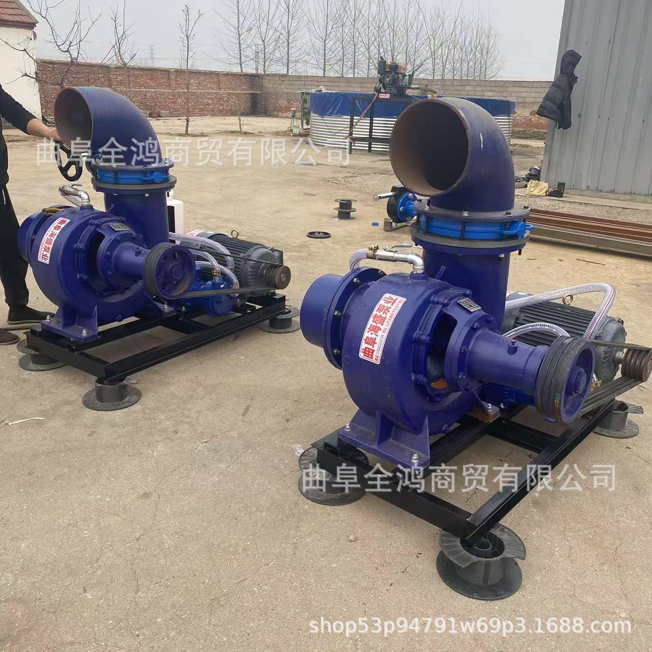 农田浇地抽水泵12寸混流泵流量980立方市政工程河道清淤污水泵