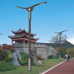 市政道路灯方形灯杆双头2*200瓦市电路灯智慧路灯杆8米10米定做