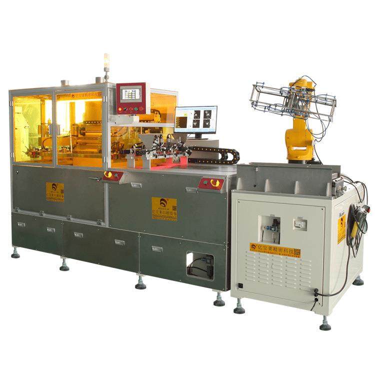 FPC软板文字阻焊印刷机全自动平面丝印机CCD对位全新上下料印刷机