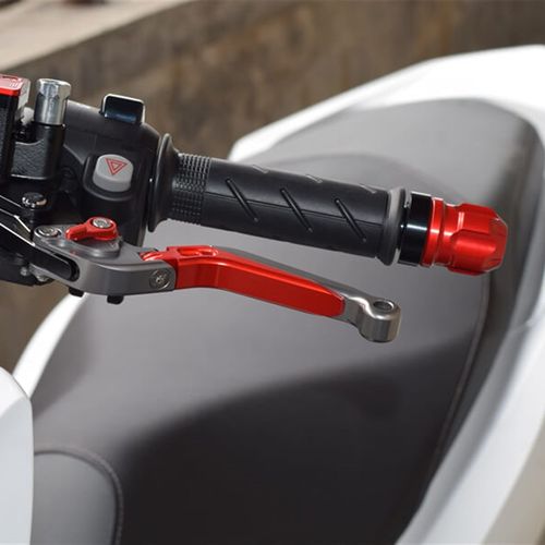 适用阿普利亚SRMAX250GT改装手把堵头srmax300车把平衡端子防摔块