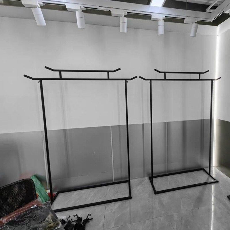 新中式婚纱架子汉服展示架复古简约秀禾货架落地式旗袍礼服陈列架