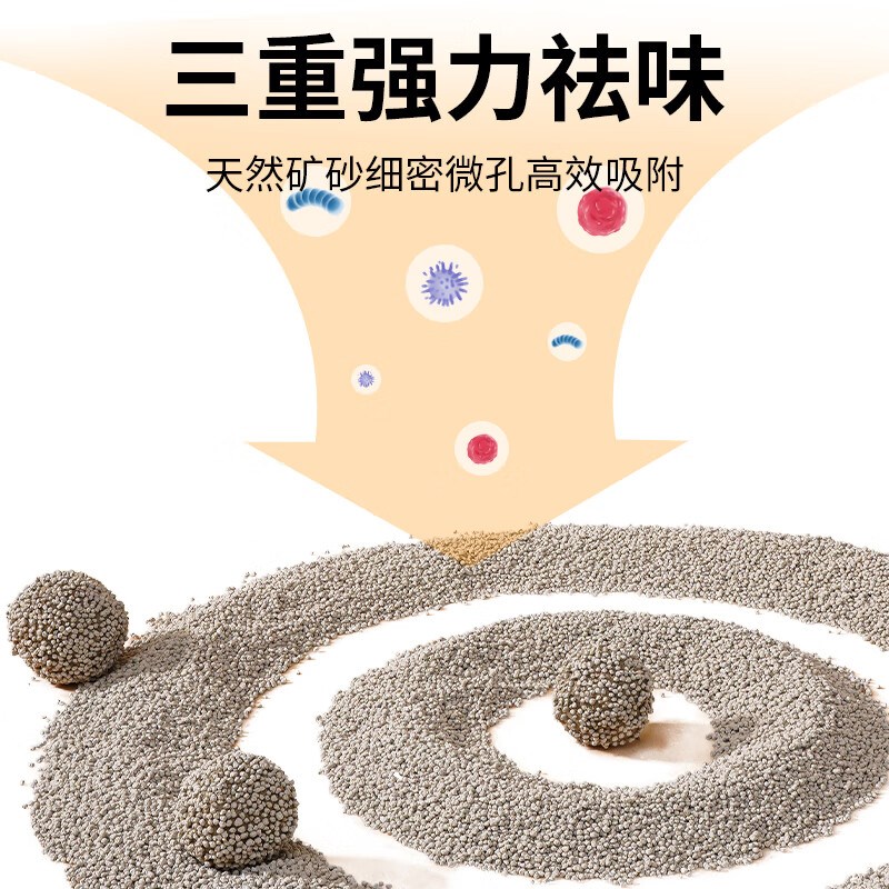 仓鼠除臭颗粒仓鼠尿砂尿沙浴沙二合一垫料金丝熊=鼠类宠物用垫料