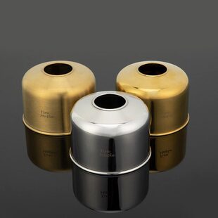 火枫原野户外气罐扁复古金属气罐罩外不锈钢G2露营套氛围灯野营罩