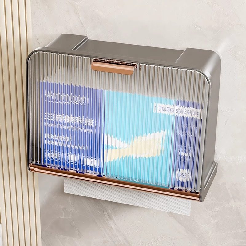 免打孔卫生c间酒店擦手纸盒挂壁式厨房抽纸巾盒箱浴室擦手纸巾架,家装主材,卷纸器/纸巾架,淘宝优惠券,粉丝福利购,淘宝优惠卷