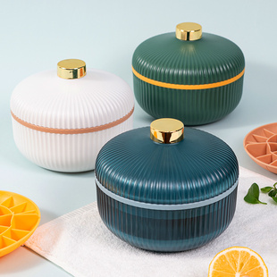 硅胶冰格食品级结冰块神s器模具家用辅食制冰器盒带盖创意旋转网