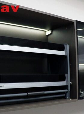 k吊柜拉篮 橱柜升降拉篮av 厨房 升降式拉篮升降升降拉篮吊柜玻璃