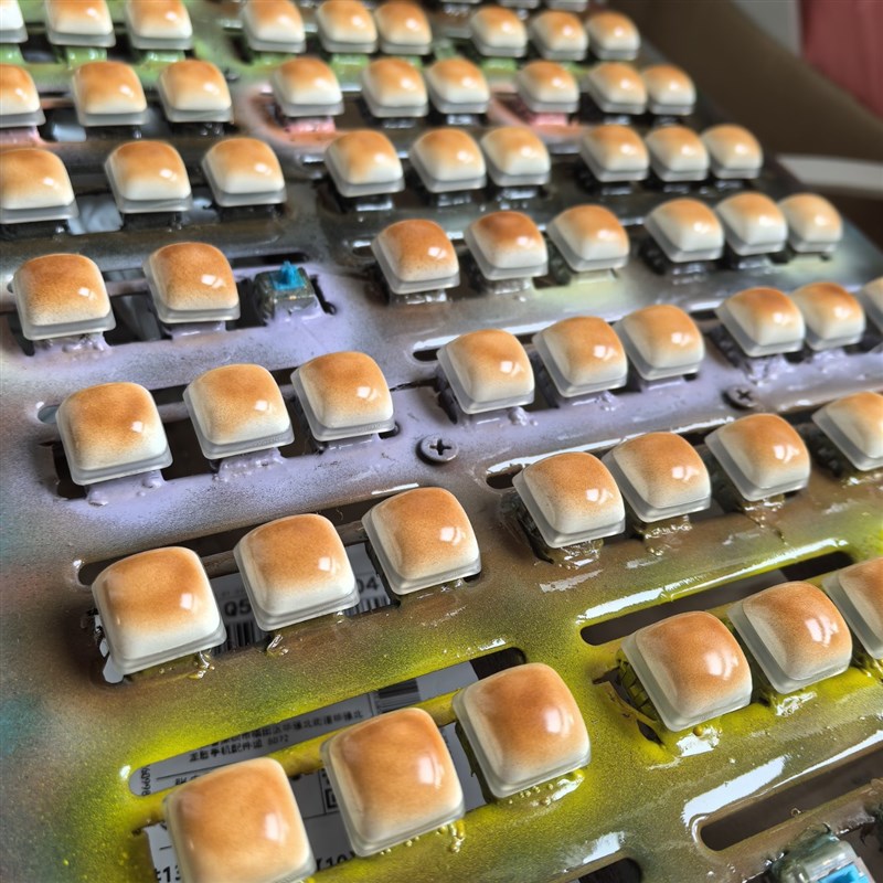 Kada原焦h糖面包关键帽Doa高度Pbt材料