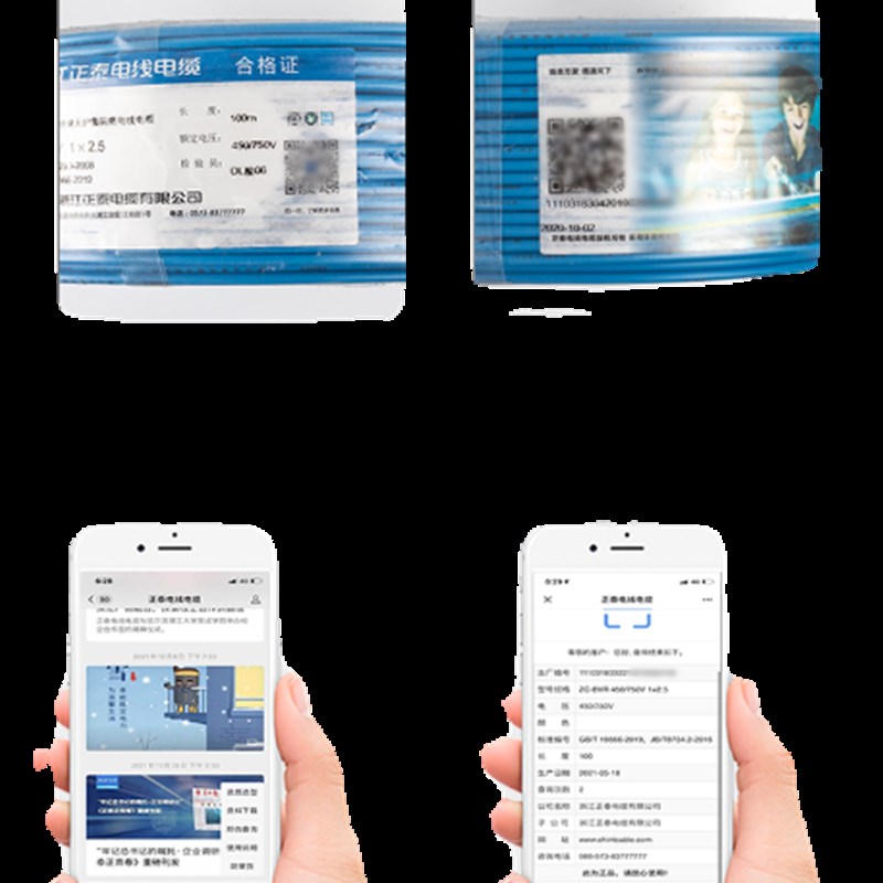 正泰国标阻燃ZC-BV家用1.5单芯2.5/4/6单股铜芯10/16平方家装电线