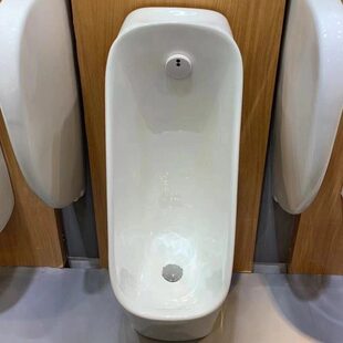 高端落地带感应一体式 218397陶瓷商用尿斗自动冲水小便斗 小便器K